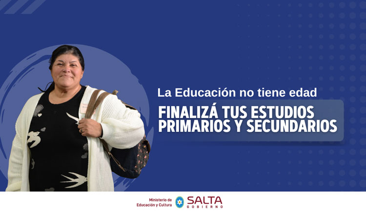 COMIENZA EL PERÍODO DE INSCRIPCIÓN PARA JÓVENES Y ADULTOS PARA INICIAR O COMPLETAR LOS ESTUDIOS PRIMARIOS Y&nbsp;SECUNDARIOS